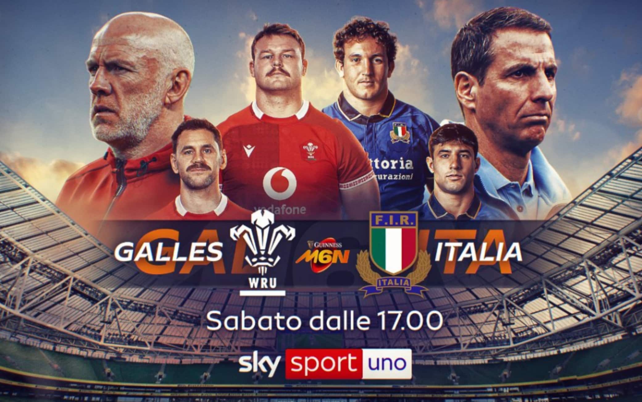 Italia-Galles al Sei Nazioni in tv e streaming: dove vedere il match