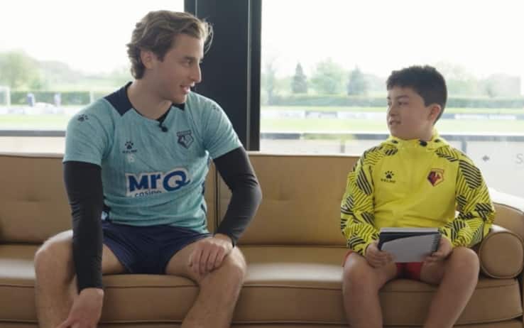 Watford, Bove incontra piccolo fan con un problema cardiaco: "Ero furioso come te, ma..."