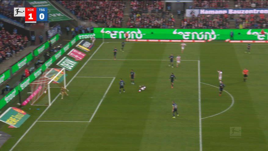 Colonia-Hoffenheim 2-2: gol e highlights