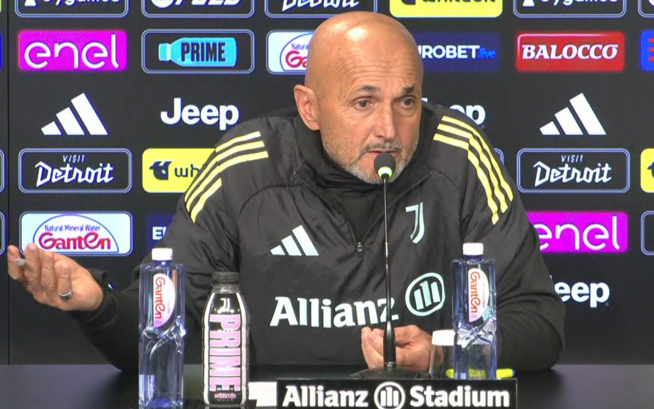 Juve Hellas Verona, Spalletti: 'Pensiamo alla Champions e non al 4° posto.  Yildiz sta bene'. Video | Sky Sport