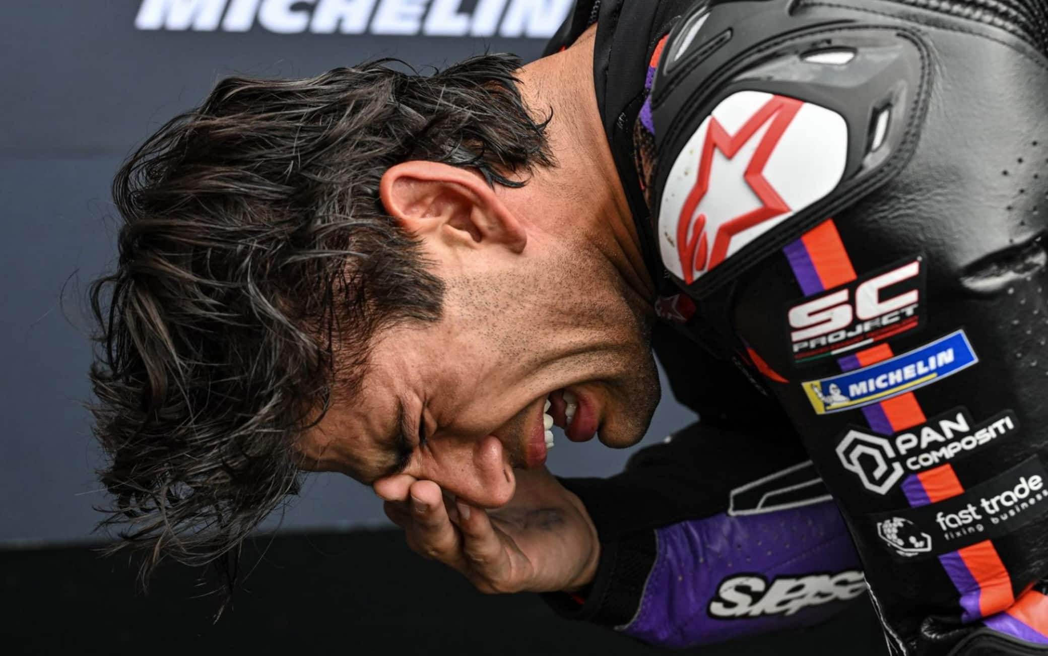 Aprilia, prima tripletta in MotoGP: la festa dopo la gara di Le Mans. FOTO