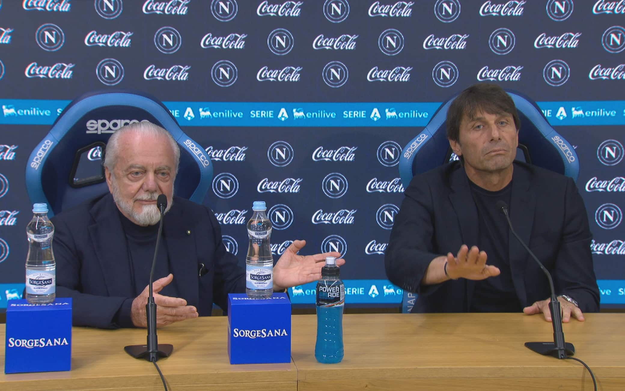 Conte saluta il Napoli dopo l'Udinese: "Non sono riuscito a compattarvi"