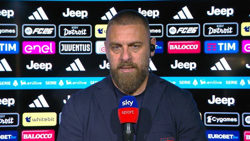 De Rossi: "Avevo preparato partita più aggressiva con Juve"