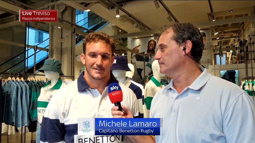 Presentazione Benetton Treviso, le parole di Michele Lamaro