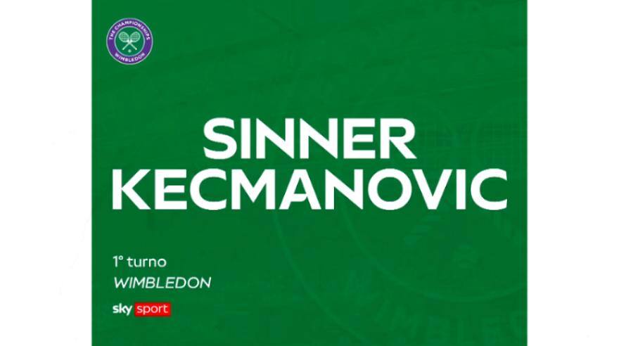 Sinner-Kecmanovic: highlights Wimbledon