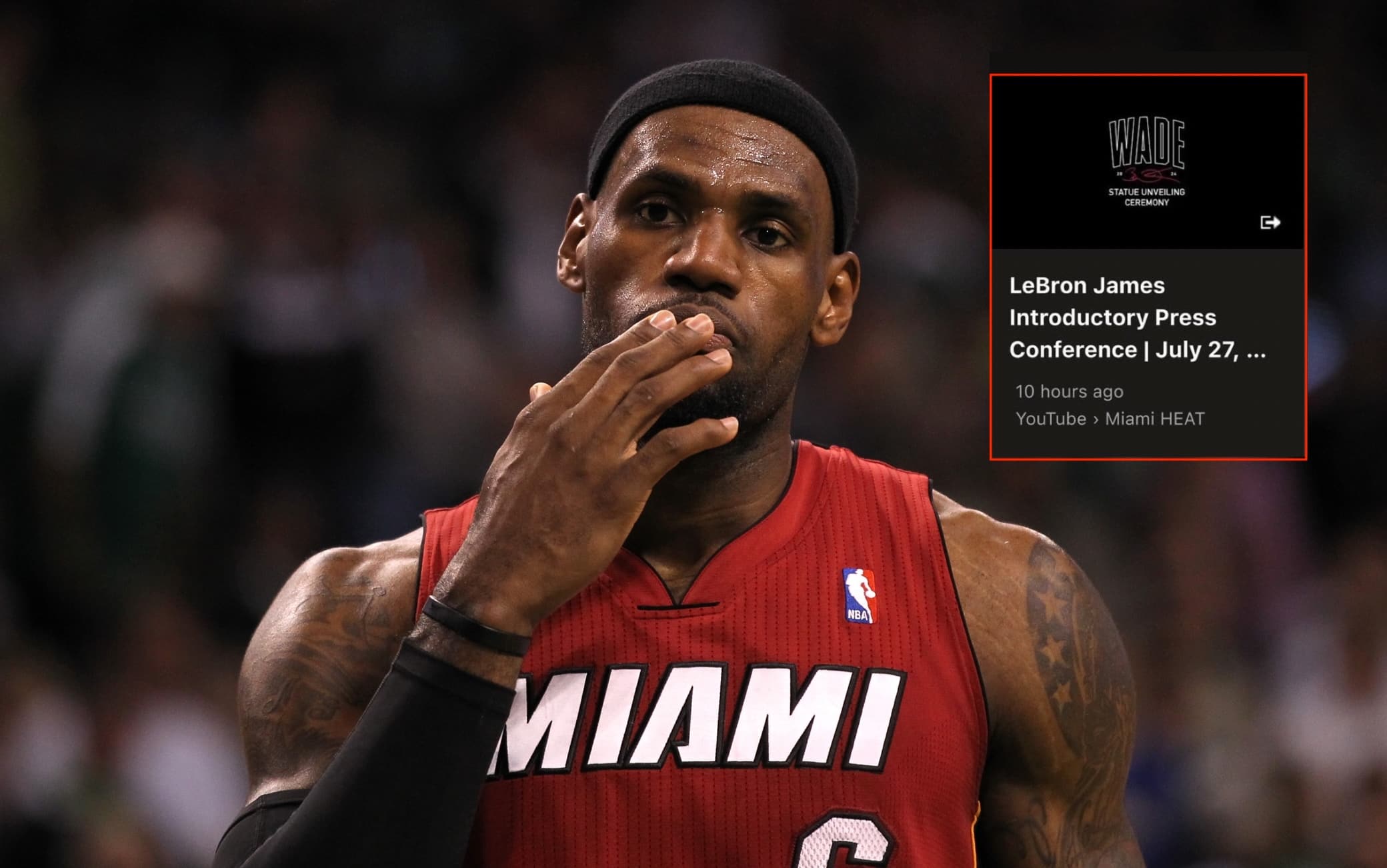 NBA, Miami pubblica e cancella video di presentazione di LeBron James: "Solo un errore"