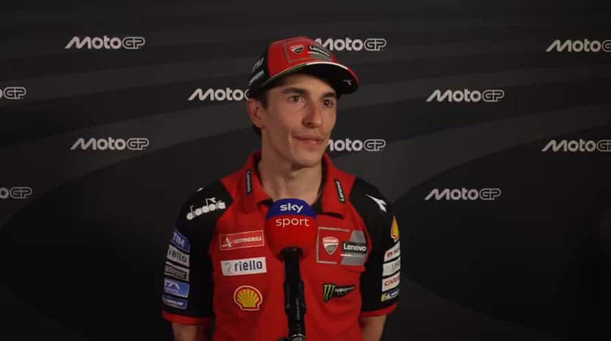 Marquez: "Caduta per mancanza di concentrazione"