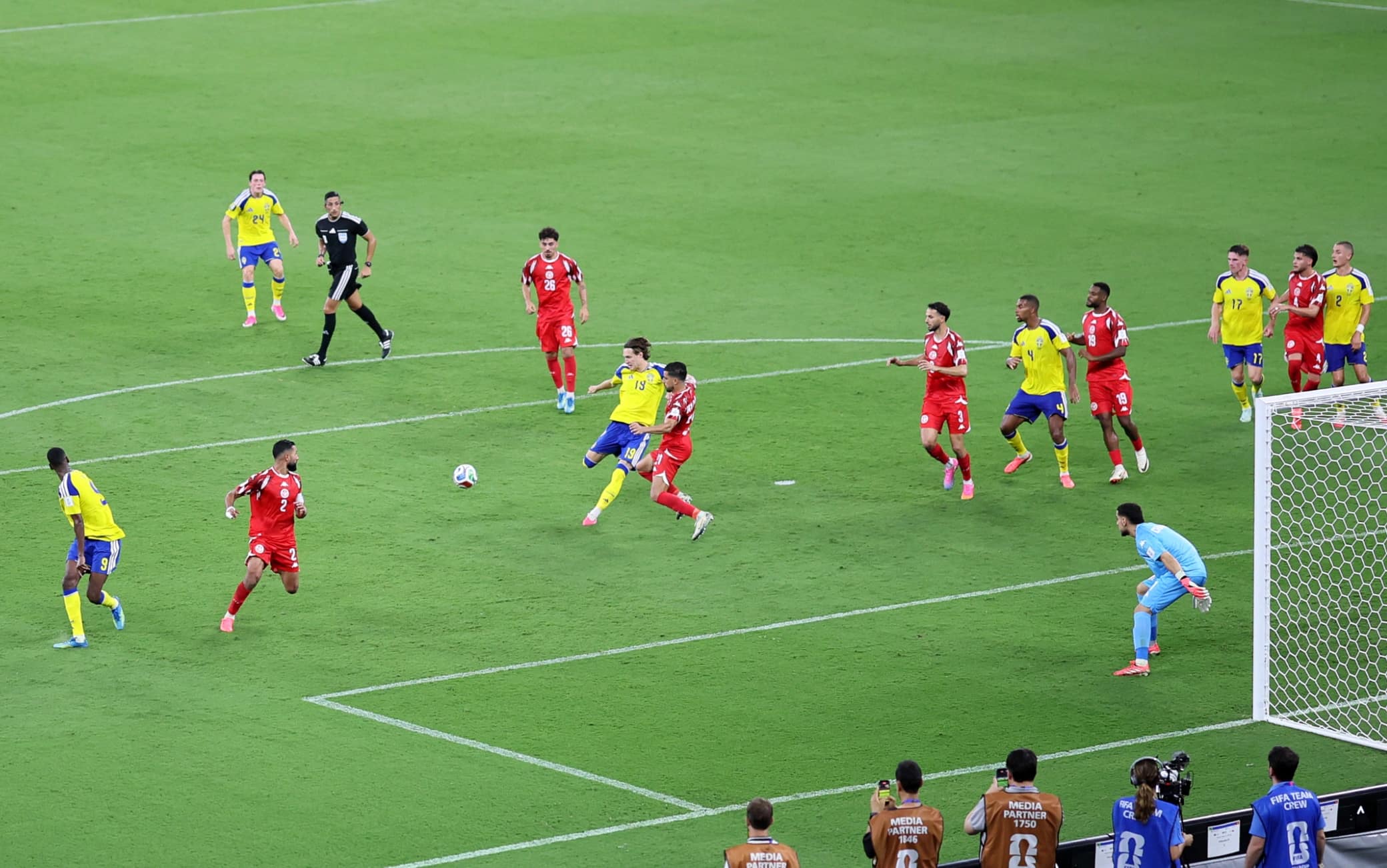 Mondiali 2026, il gol di Svanberg in Svezia-Tunisia convalidato grazie al chip nel pallone