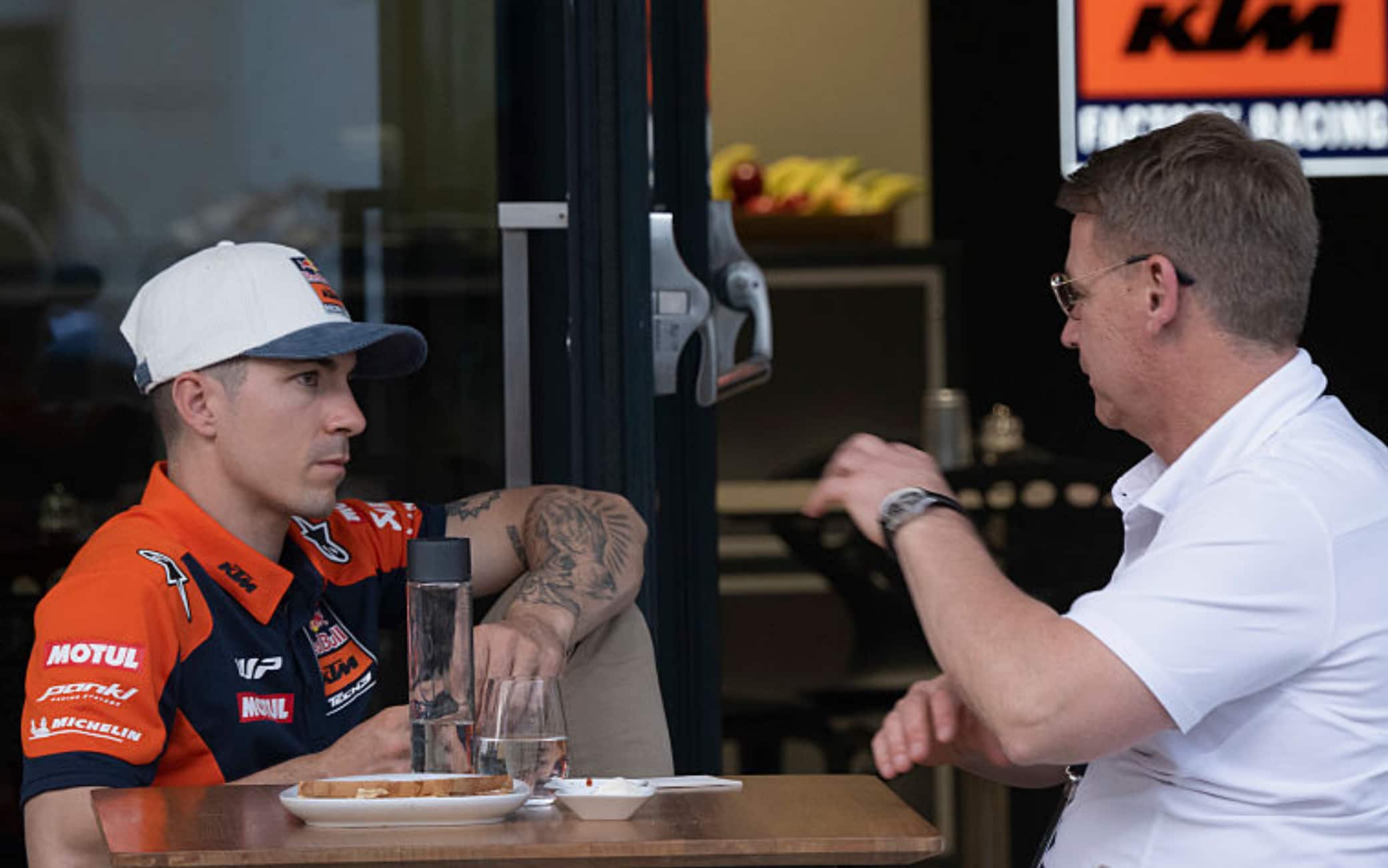 Ktm, Beirer: "Sono dispiaciuto per quanto detto da Vinales. Marini? Stiamo parlando"