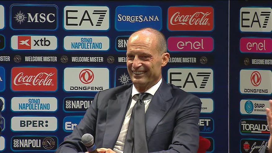 Allegri sorride: "Qui per restituire qualcosa alla città"