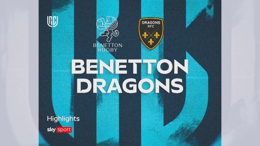Urc, Benetton-Dragons 19-19: gli highlights