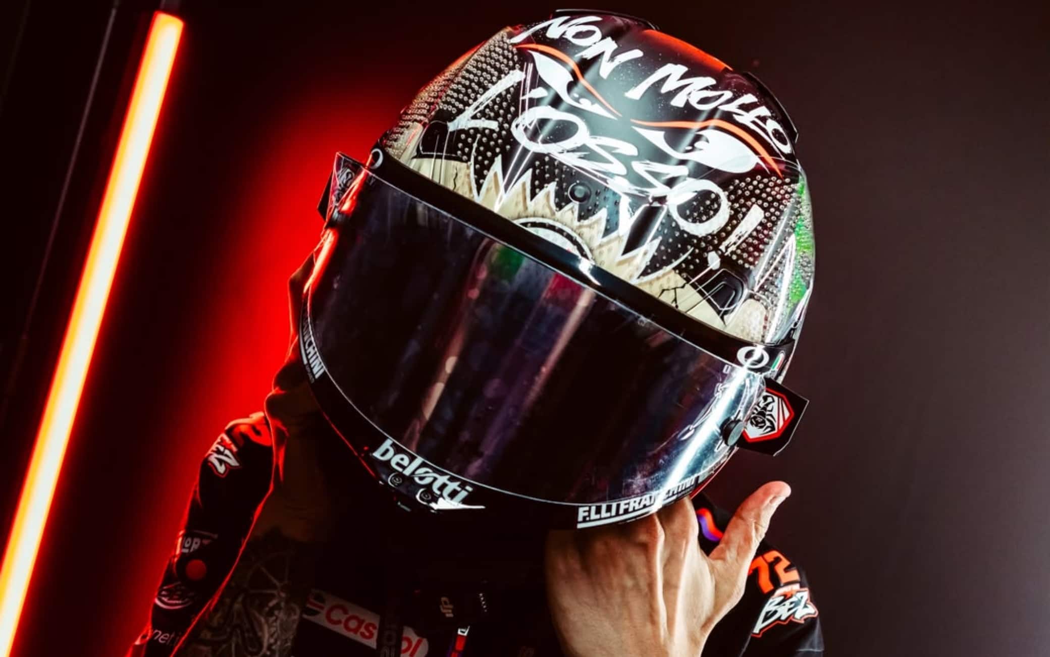 MotoGP a Misano, da Bezzecchi a Bagnaia: i caschi dei piloti per il GP San Marino