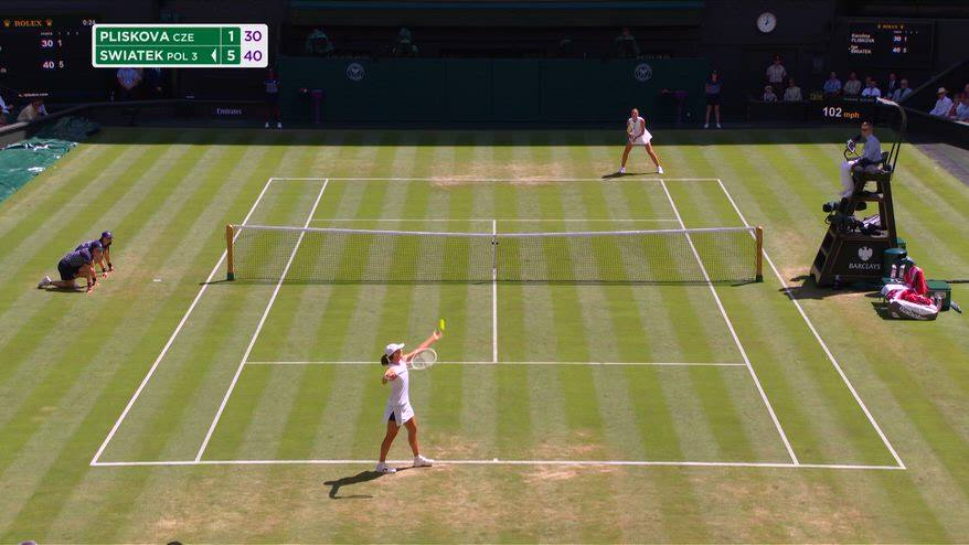 Wimbledon, Swiatek al 3° turno: battuta Pliskova