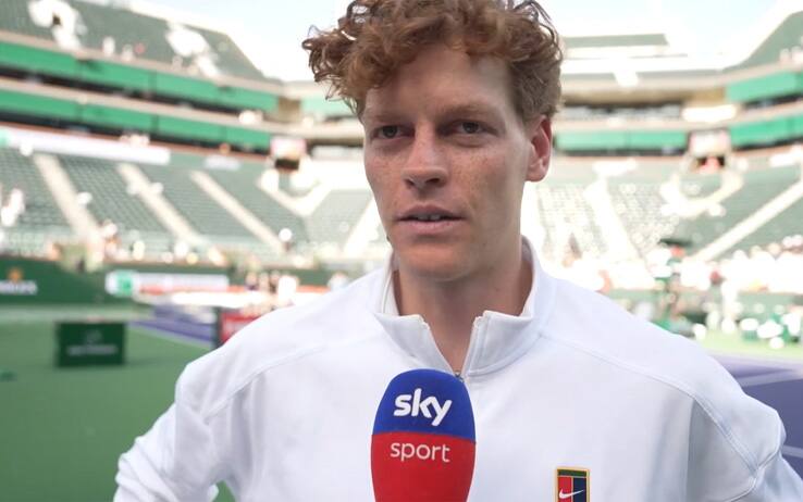 Sinner dopo Indian Wells: "Ho gestito bene la pressione. Ho scritto a Kimi..." VIDEO