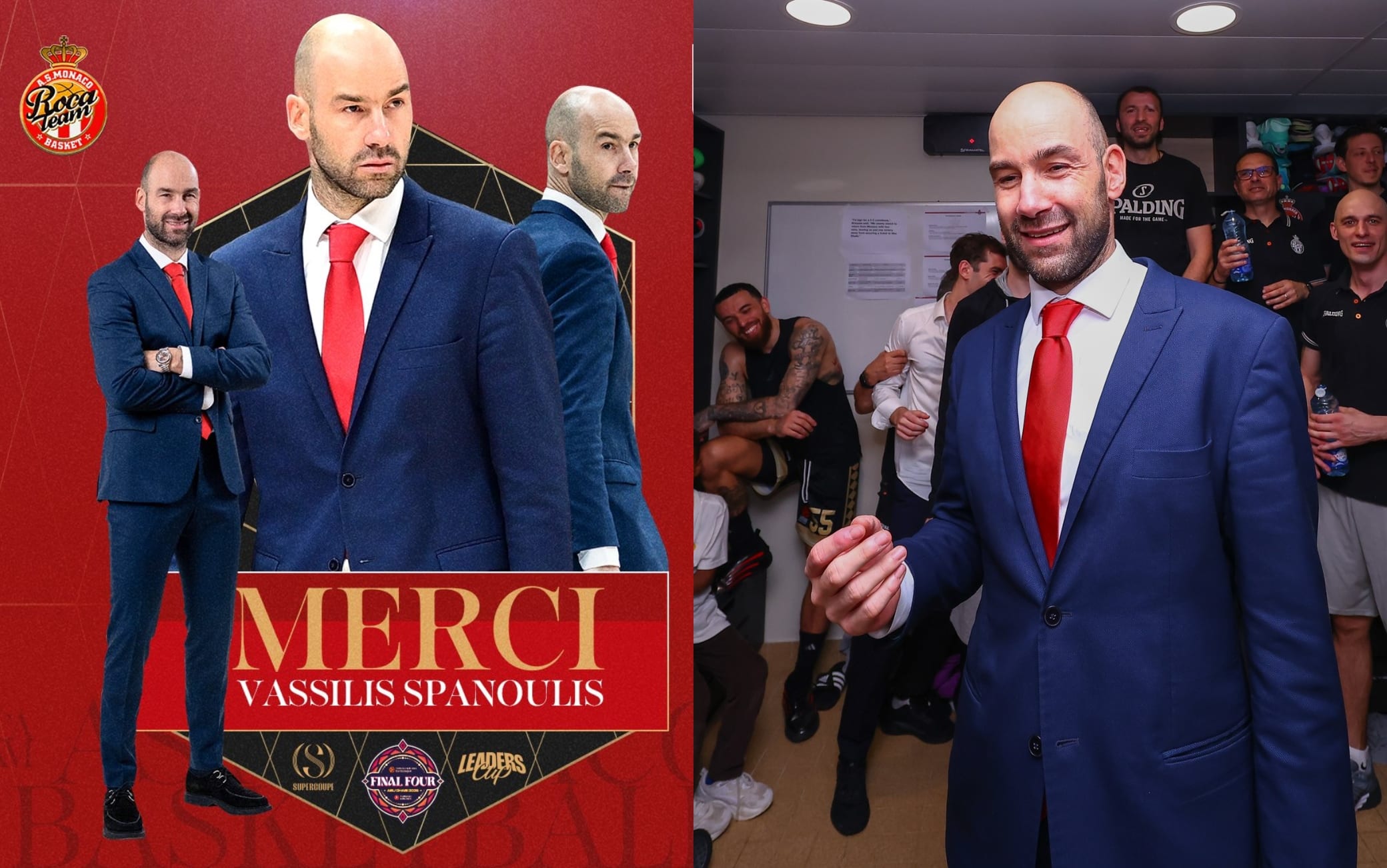 Eurolega, il Monaco e Spanoulis si separano: panchina a Markoishvili
