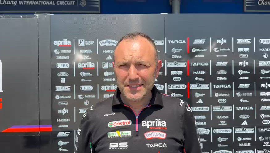 Bonora (Aprilia): "Martin si è presentato bene"