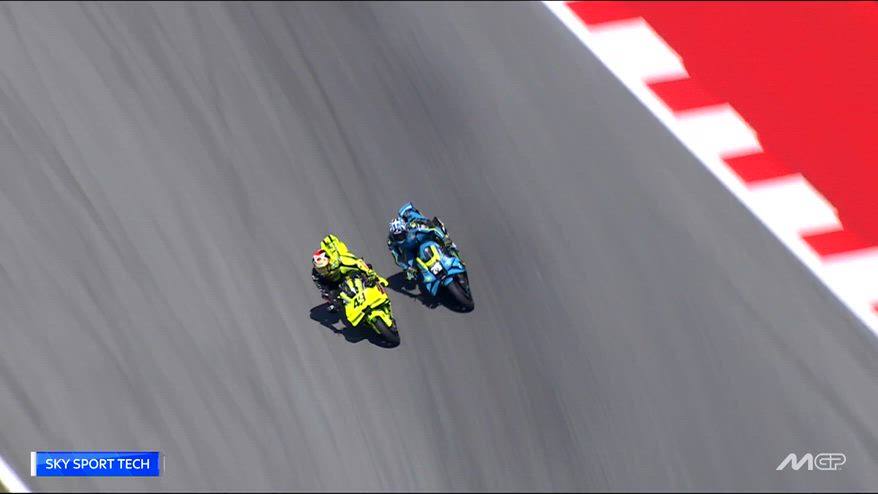 Valentino Rossi analizza il sorpasso di Diggia: "Da manuale"