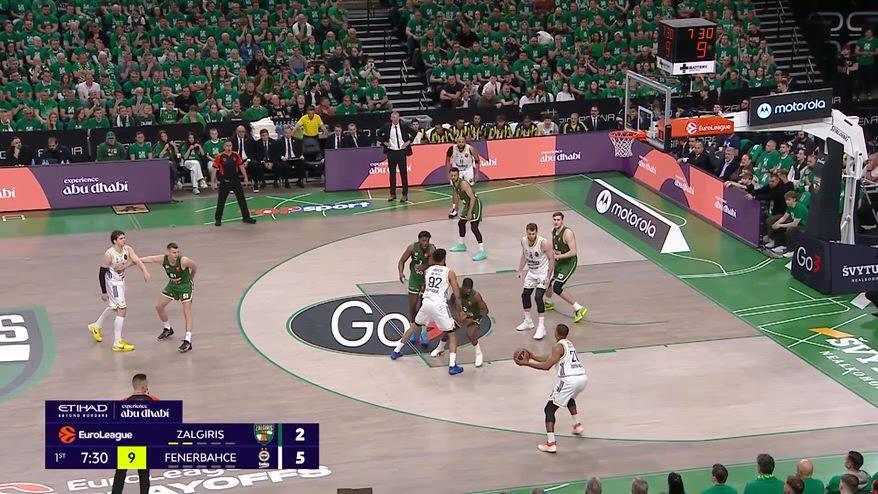 Zalgiris-Fenerbahce gara-3 81-78: highlights Eurolega