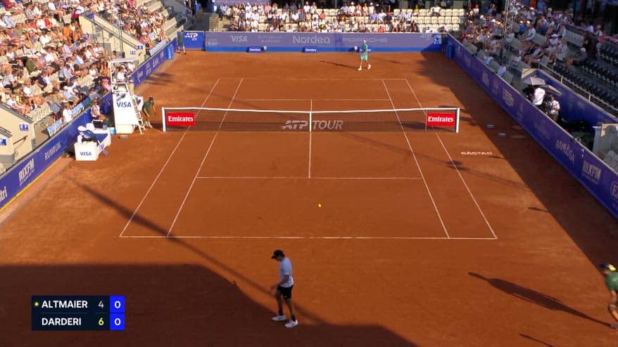 Darderi batte Altmaier a Bastad: il match-point