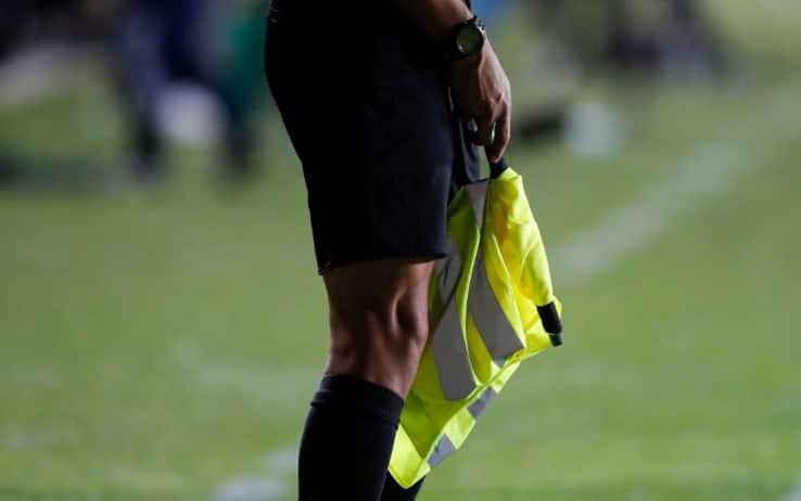 Un dettaglio della "bandierina"