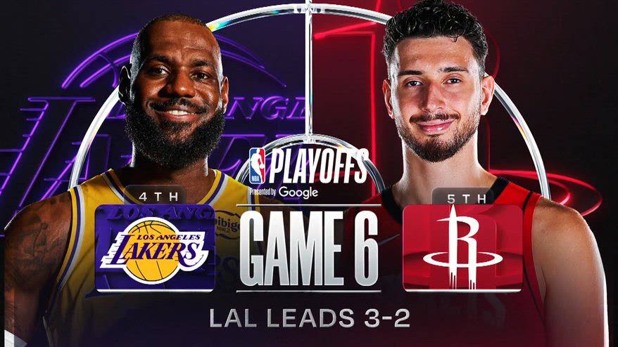 NBA Playoff Highlights: Houston-LA Lakers gara-6 78-98
