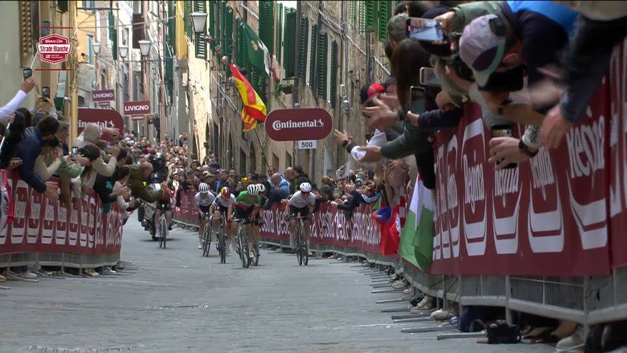 Strade Bianche donne, Longo Borghini quarta