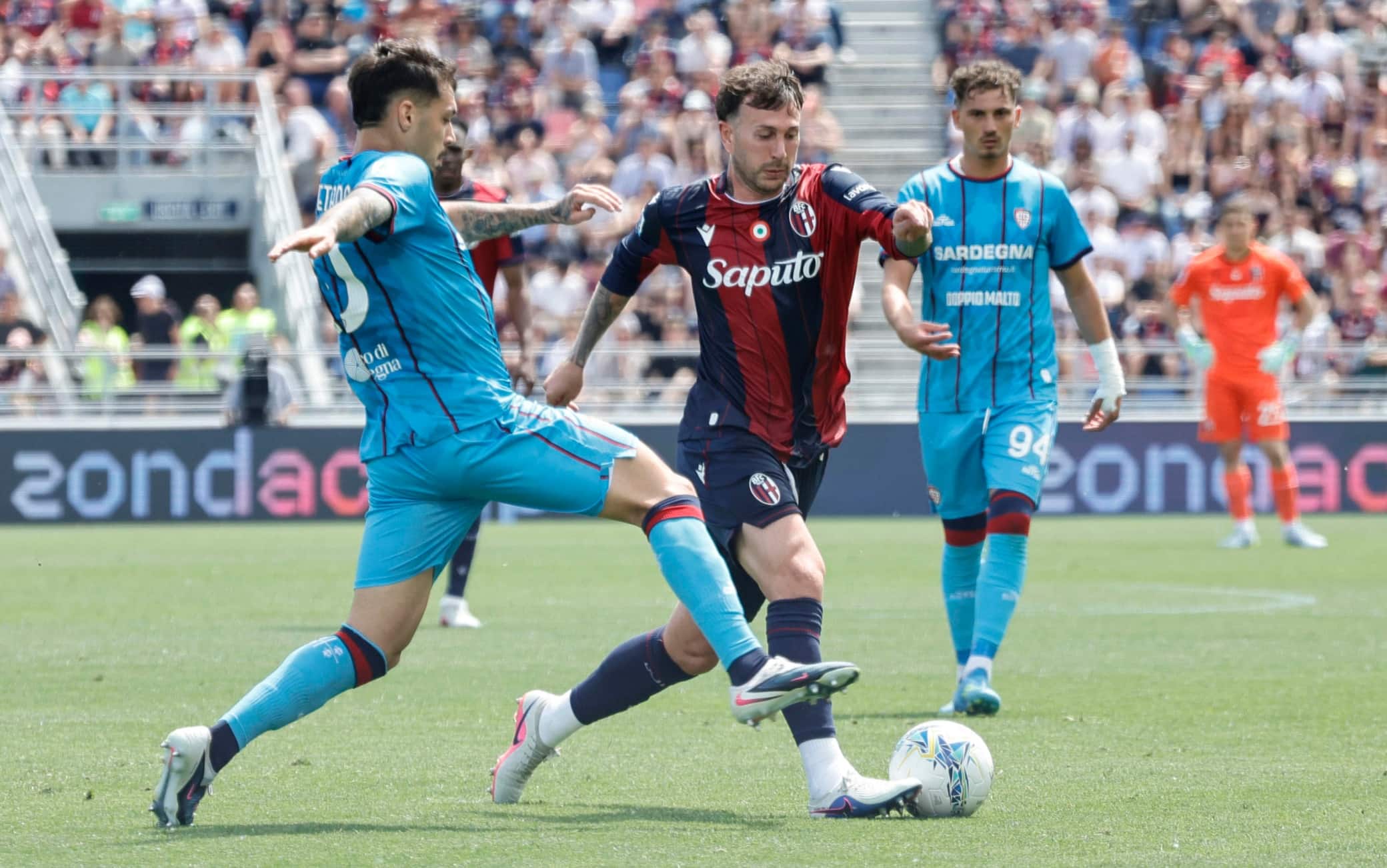 Bologna-Cagliari 0-0: un punto a testa nella gara del "Dall'Ara"