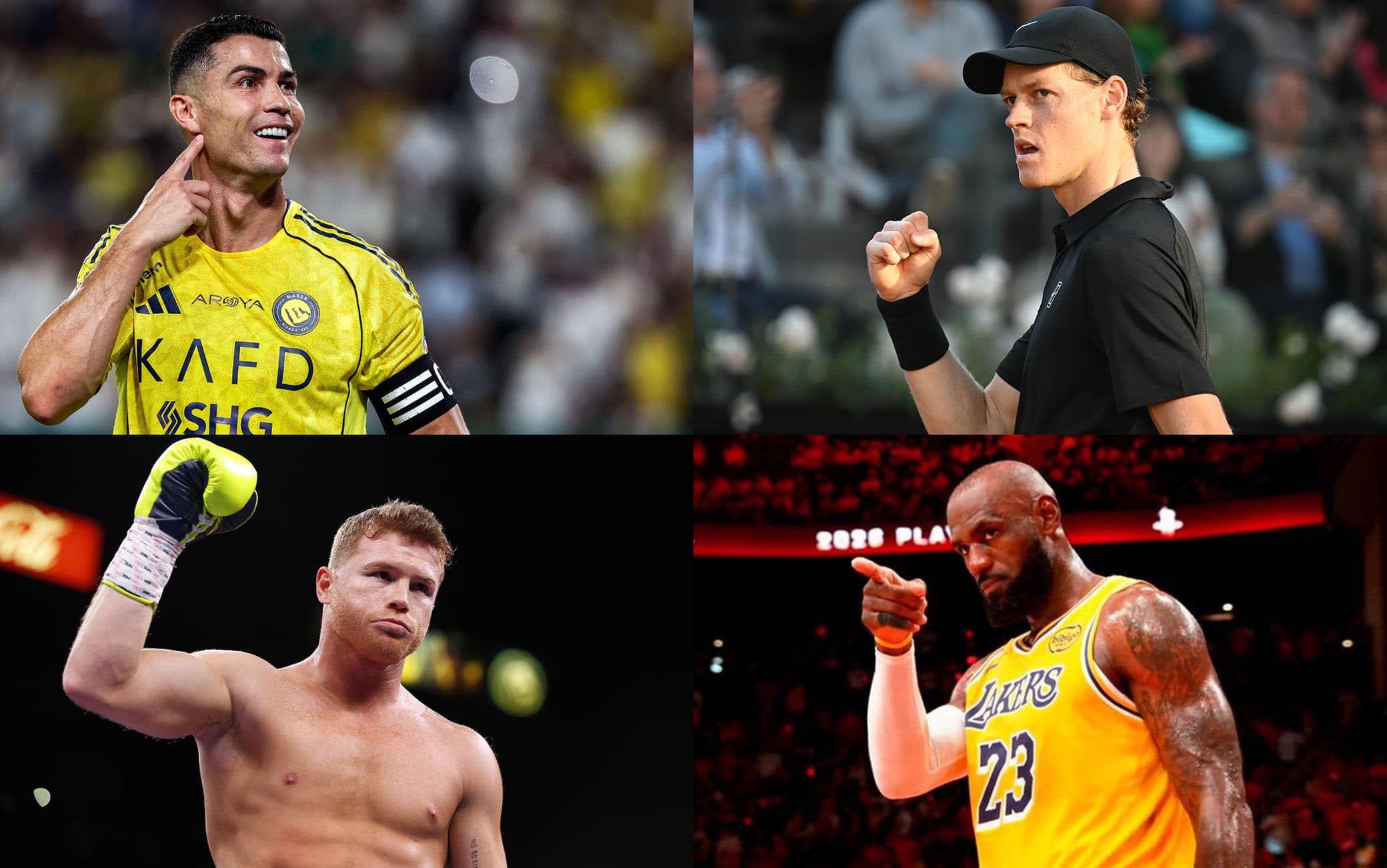 I 50 sportivi più pagati al mondo: Cristiano Ronaldo 1° nella classifica Forbes 2026