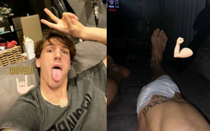 Le storie Instagram di Zaniolo