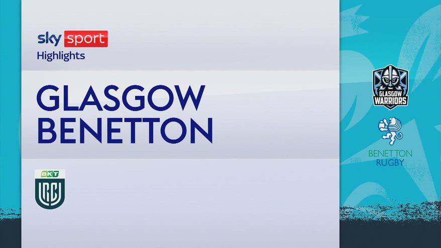 Glasgow-Benetton 31-10: highlights Rugby Championship