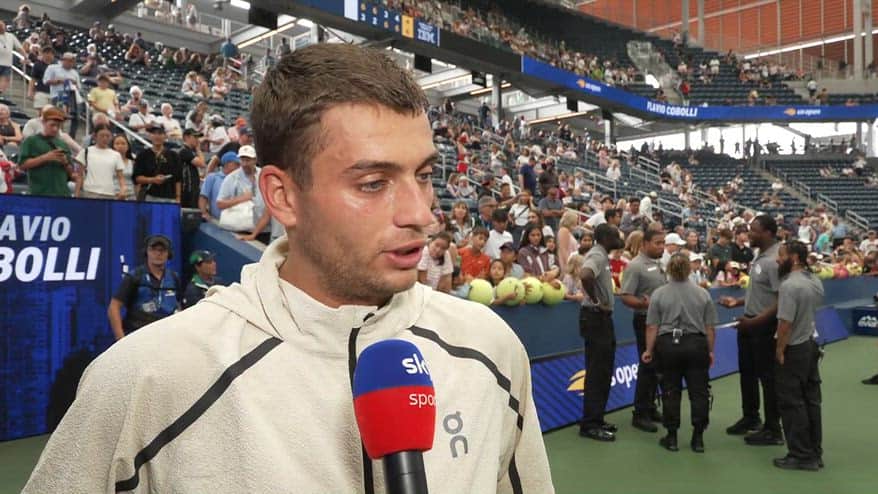 Cobolli: "Il mio messaggio è che non mollo mai"