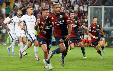 Italian soccer Serie A match - Genoa CFC vs Inter - FC Internazionale