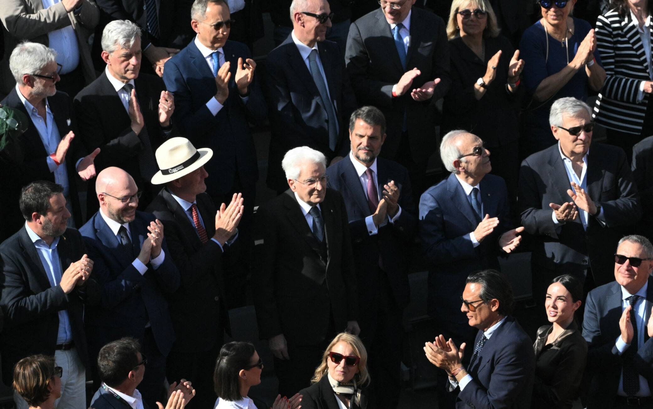 Il Presidente Mattarella all’Atp Roma per la finale Sinner-Ruud. FOTO
