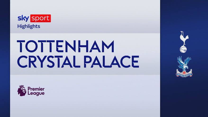 Tottenham-Crystal Palace 1-3: gol e highlights