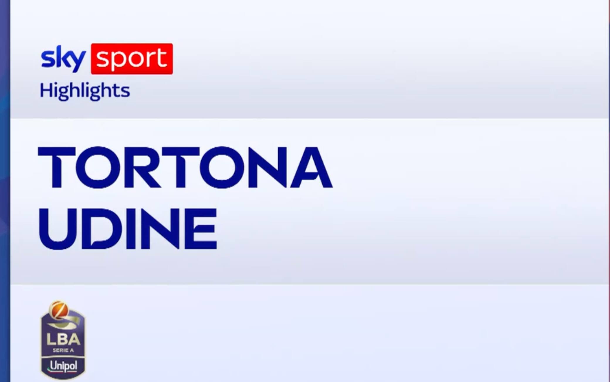 Tortona-Udine 79-80: highlights LBA 