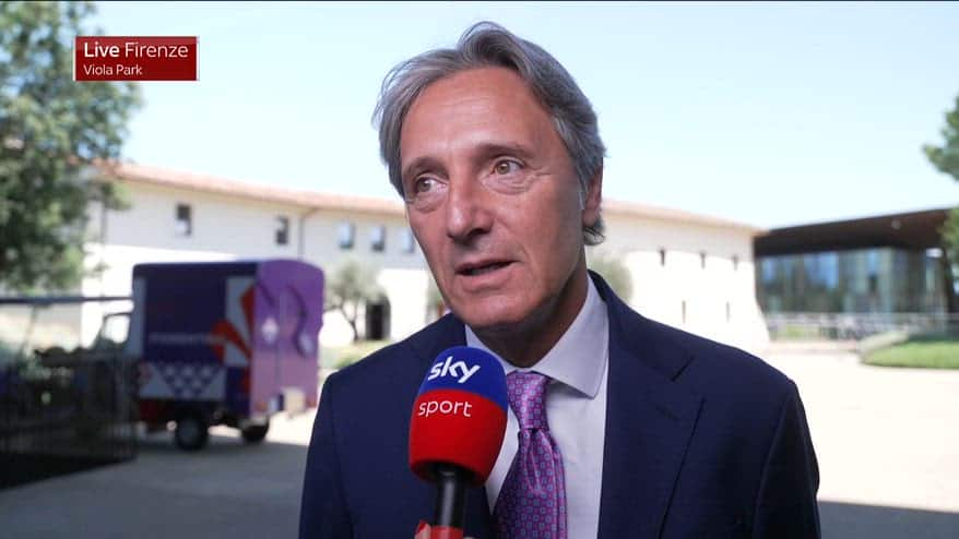 Fiorentina, il dg Ferrari: "Siamo carichi"