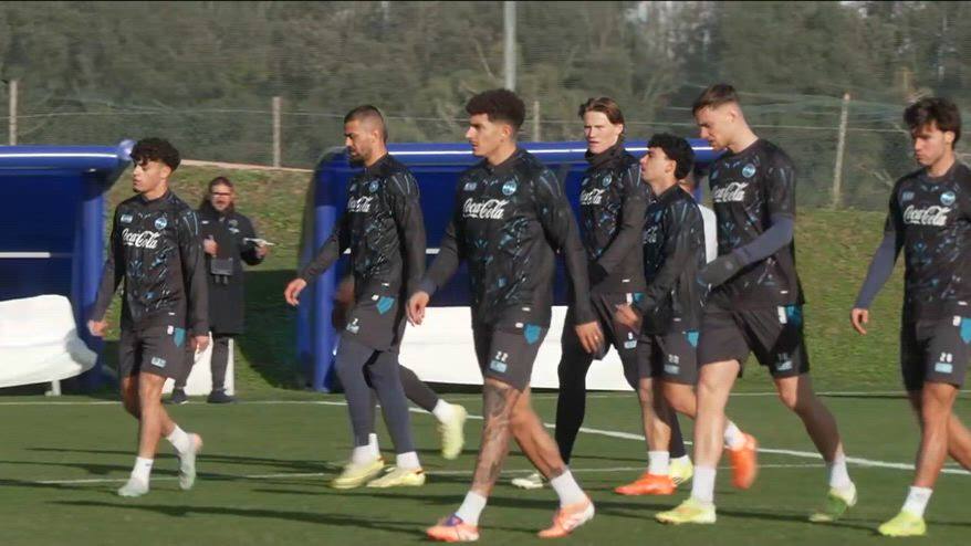 Napoli, l'allenamento alla vigilia dl Chelsea