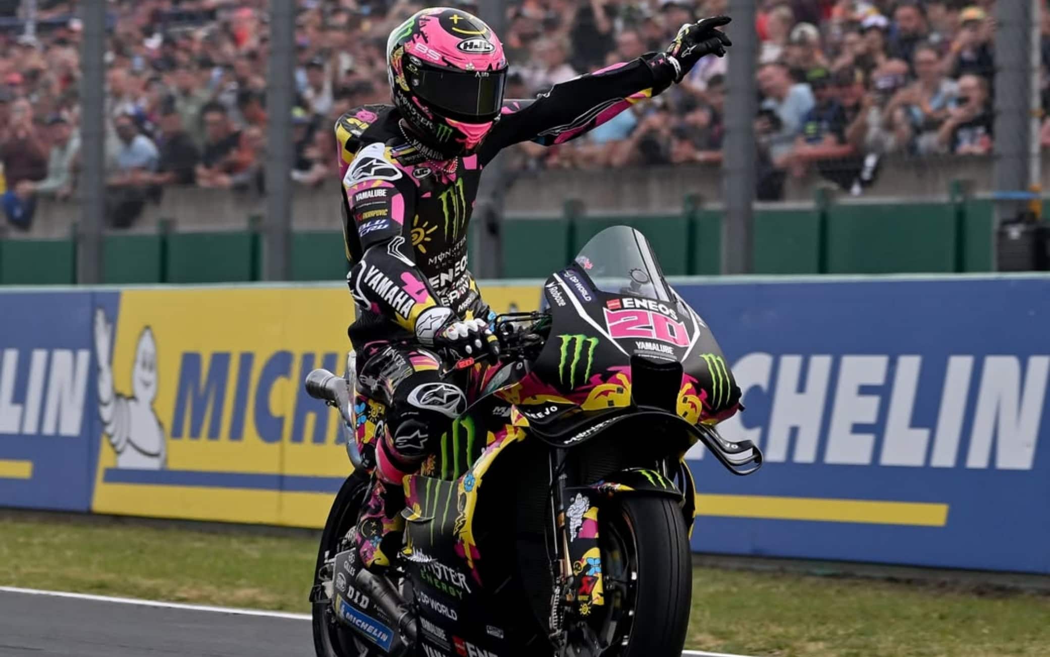 Quartararo: livrea, tuta e casco speciali per il GP a Le Mans. FOTO