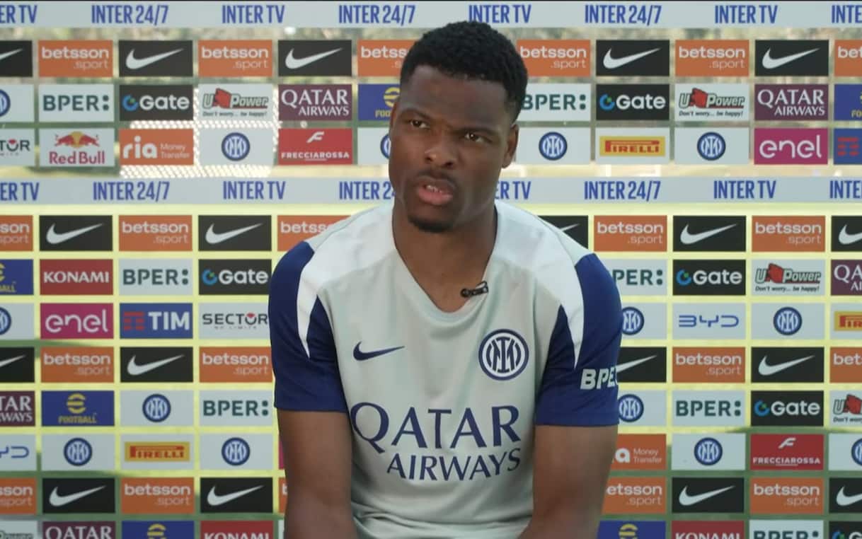 Inter, Dumfries: "L'unico pensiero è la vittoria di scudetto e Coppa Italia"