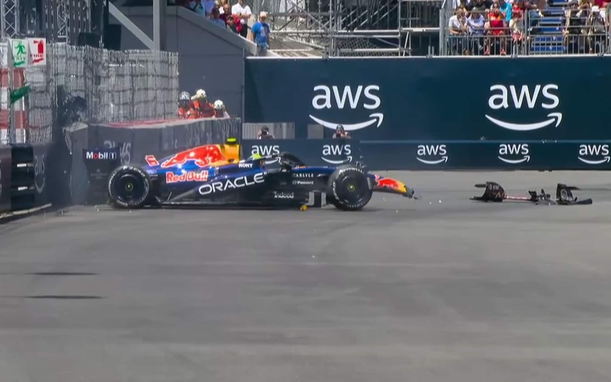 Hadjar, che botto: a muro nelle Libere 1 del GP Monaco a Monte-Carlo. VIDEO
