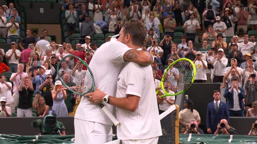 Wimbledon, Berrettini batte Wawrinka: il match point