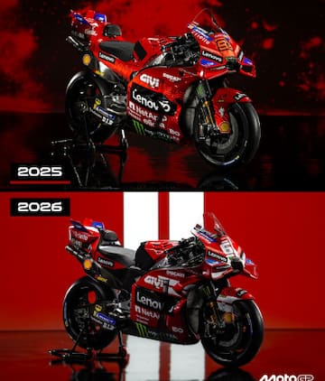 Ducati MotoGp 2026, la nuova moto di Marquez e Bagnaia. FOTO | Sky Sport