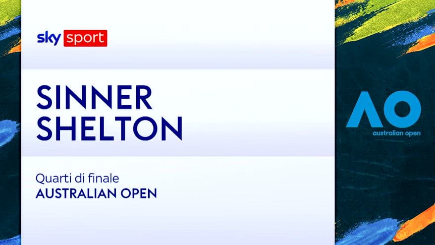 Sinner-Shelton: highlights Australian Open. VIDEO