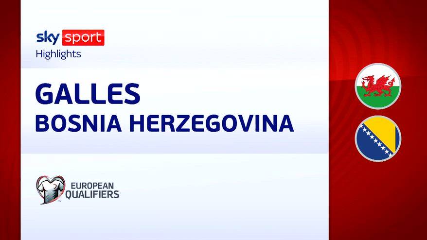 Galles-Bosnia 1-1 (2-4 d.c.r): gol e highlights 