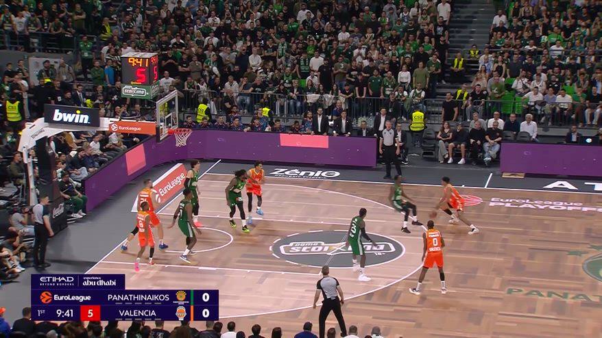 Panathinaikos-Valencia gara-4 86-89: highlights Eurolega