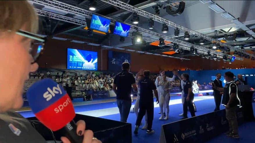 Europei scherma, fioretto femminile in finale