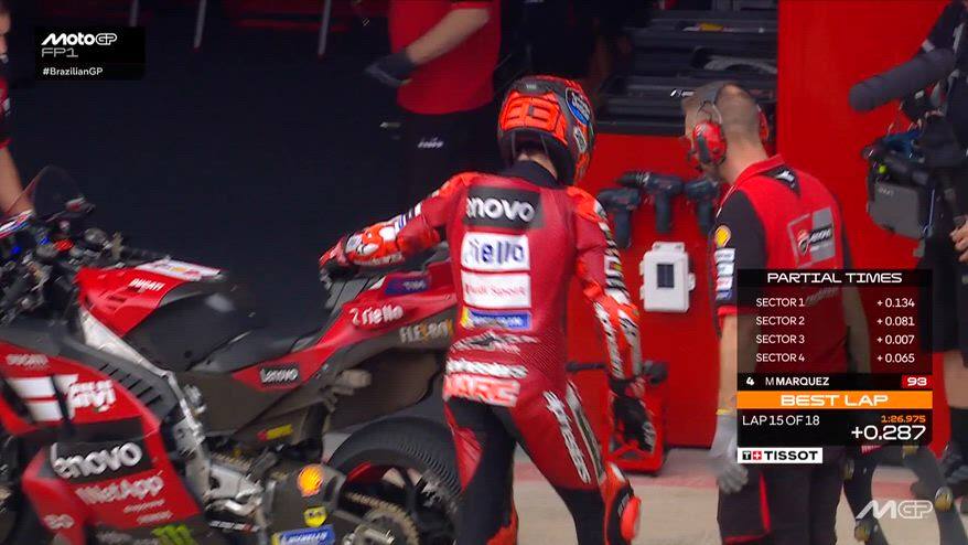 GP Brasile, Acosta al comando nelle FP1: i risultati