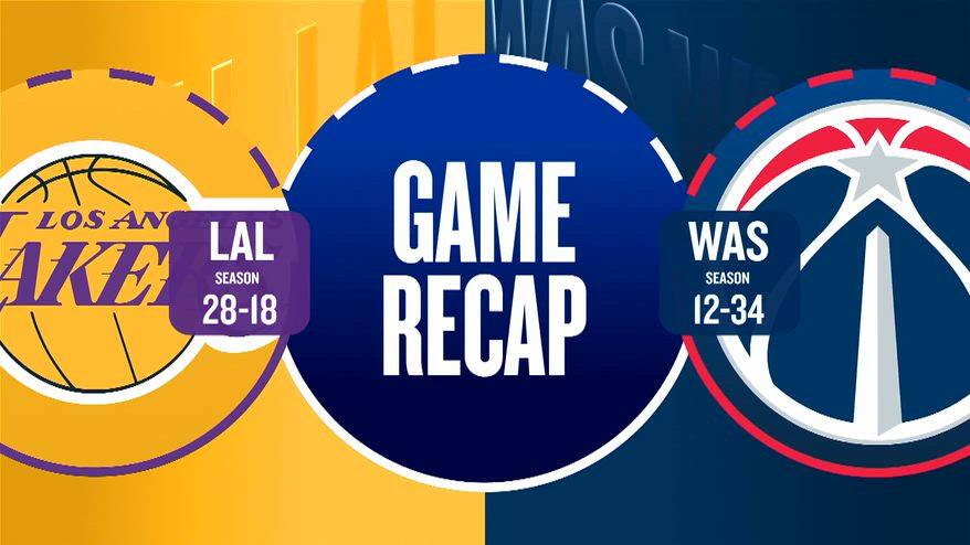 NBA Highlights: Washington-LA Lakers 111-142