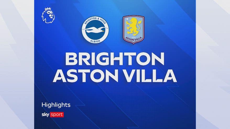Brighton-Aston Villa 4-0: gol e highlights