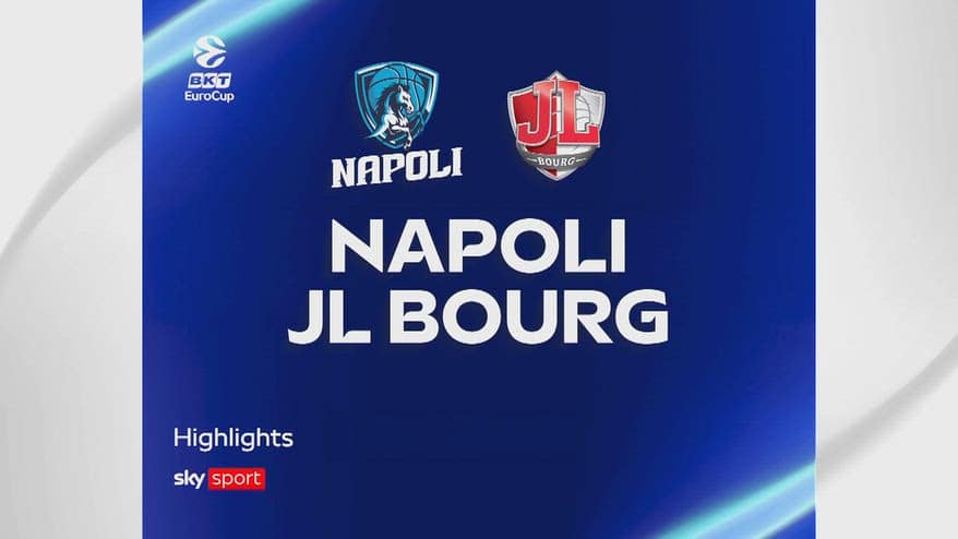 Napoli-Bourg en Bresse 84-76: highlights Eurocup
